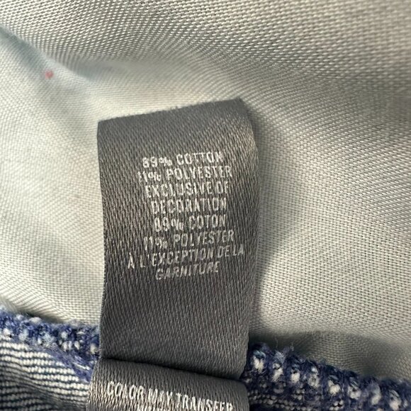 Aerie Women's Mid Rise Elastic Waist Denim Jeans Shorts, Size Large, Medium Wash - Picture 10 of 12